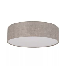 Plafoniera TK Lighting RONDO textil, hartie, bej, alb, E27 - TK-5636