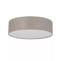 Plafoniera TK Lighting RONDO textil, hartie, bej, alb, E27 - TK-5637