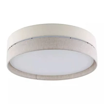Plafoniera TK Lighting ECO textil, hartie, bej, alb, E27 - TK-5774