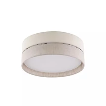 Plafoniera TK Lighting ECO textil, hartie, bej, alb, E27 - TK-5775
