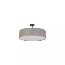 Plafoniera TK Lighting RONDO metal, textil, hartie, negru, bej, alb, E27 - TK-6248
