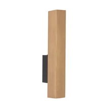 Aplica de perete TK Lighting TEO metal, lemn, negru, maro, LED, 3W, 3000K, 270Lm - TK-6618
