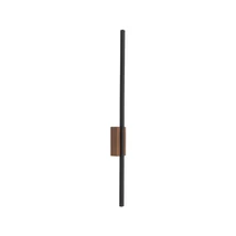 Aplica de perete TK Lighting FLASH metal, lemn, negru, maro, LED, 12W, 3000K, 500Lm - TK-6625