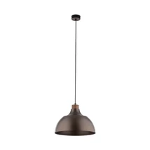 Pendul TK Lighting CAP metal, maro, E27 - TK-6926