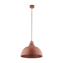 Pendul TK Lighting CAP metal, caramiziu, E27 - TK-6927