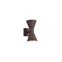Aplica de perete exterioara Trio ARDAS metal, rugina, GU10, IP44 - 212560224
