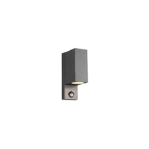 Aplica de perete exterioara cu senzor Trio ROYA metal, antracit, GU10, IP44 - 214269242