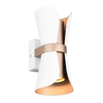 Aplica de perete Trio COAT, metal, alb, GU10 - Trio-218600231