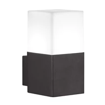 Aplica de perete exterioara Trio HUDSON metal, plastic, antracit, alb, E14, IP44 - 220060142