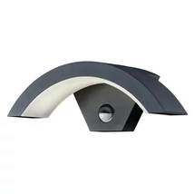 Aplica de perete exterioara cu senzor Trio OHIO metal, antracit, LED, 3000K, 7.5W, 800lm, IP54 - 220969142