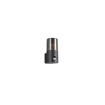 Aplica de perete exterioara cu senzor Trio HOOSIC metal, plastic, negru, fumuriu, E27, IP44 - 222260132