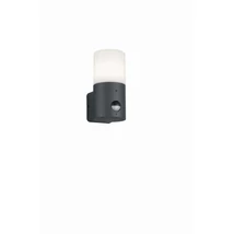 Aplica de perete exterioara cu senzor Trio HOOSIC metal, plastic, antracit, alb, E27, IP44 - 222260142