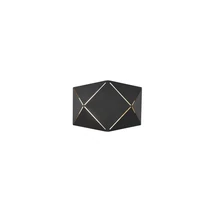 Aplica de perete Trio ZANDOR metal, negru, LED, 3000K, 6.5W, 700lm - 223510132