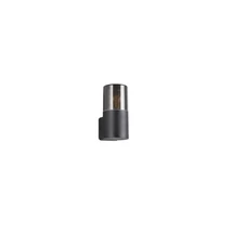 Aplica de perete exterioara Trio HOOSIC metal, plastic, negru, fumuriu, E27, IP44 - 224060132