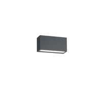 Aplica de perete exterioara Trio TRENT metal, antracit, LED, 3000K, 9W, 1100lm, IP65 - 226960242