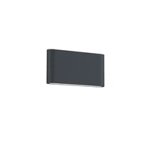 Aplica de perete exterioara Trio THAMES II metal, antracit, LED, 3000K, 2x4.5W, 900lm, IP54 - 227660242
