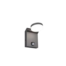 Aplica de perete exterioara cu senzor Trio ADOUR metal, antracit, LED, 2300K-3000K-4000K, 7.5W, 750lm, IP44 - 245569142