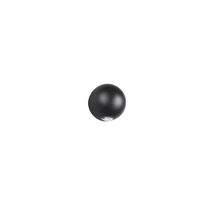 Aplica de perete exterioara Trio AVISIO metal, negru, LED, 3000K, 4W, 500lm, IP54 - 246760232