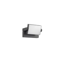 Aplica de perete exterioara Trio KANSAS metal, plastic, antracit, alb, LED, 3000K, 10W, 1000lm, IP54 - 246860142