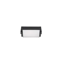 Aplica de perete exterioara cu senzor Trio KANSAS metal, plastic, antracit, alb, LED, 3000K, 10W, 1000lm, IP54 - 246869142