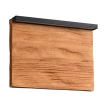 Aplica de perete Trio KALEA lemn, metal, plastic, maro, negru, alb, LED, 7.5W, 3000K, 800Lm - 255510130