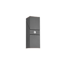 Aplica de perete exterioara cu senzor Trio AVON metal, antracit, LED, 3000K, 14W, 1600lm, IP54 - 270669242