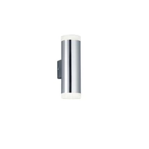 Aplica de perete pentru baie Trio RAY metal, plastic, crom, alb, LED, 2x4W, 680lm, IP44 - 283110206