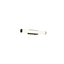 Aplica de perete pentru baie Trio MATTIMO metal, acril, negru, alb, LED, 3000K, 4.3W, 450lm, IP44 - 283270132