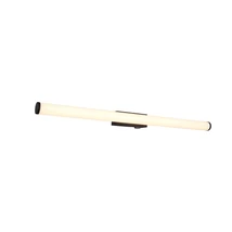 Aplica de perete pentru baie Trio MATTIMO metal, acril, negru, alb, LED, 3000K, 8.6W, 880lm, IP44 - 283270332
