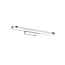 Aplica de perete pentru baie Trio GIANNI metal, crom, LED, 3000K, 22W, 2700lm, IP44 - 283779106