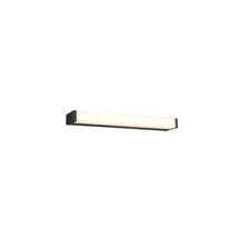 Aplica de perete pentru baie Trio FABIO metal, acril, negru, alb, LED, 3000K, 6.5W, 750lm, IP44 - 283814232