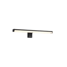Aplica de perete pentru baie Trio LINO plastic, negru, LED, 3000K, 7.4W, 900lm, IP44 - 284114032