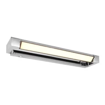 Aplica de perete Trio FABRIZIO, metal, plastic, crom, LED, 9W, 1000lm, 2300K+3000K+4000K, IP44 - Trio-284770106