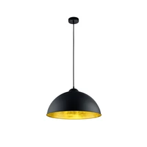 Pendul Trio ROMINO II metal, negru, E27 - 308000132
