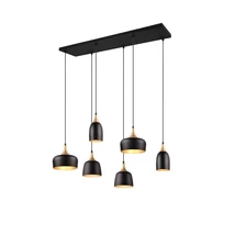 Pendul Trio CHIRAZ metal, negru, E14 - 310500632