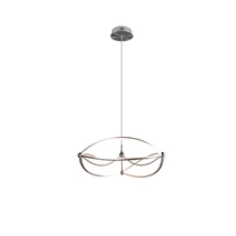Pendul Trio CHARIVARI metal, nichel, LED, 3000K, 42W, 5600lm - 321210107