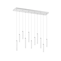 Pendul Trio TUBULAR metal, alb, LED, 3000K, 11x2.8W, 3850lm - 321611131