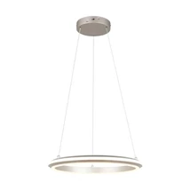 Pendul Trio AMADOR metal, nichel, alb, LED, 34W, 2300-3000-4000K, 4000Lm - 331010107