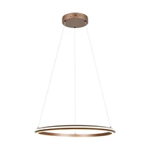 Pendul Trio AMADOR metal, maro, alb, LED, 48W, 2300-3000-4000K, 5800Lm - 331019165
