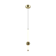 Pendul Trio MELITA metal, acril, alama, alb, LED, 6W, 2300-3000-4000K, 600Lm - 331510108