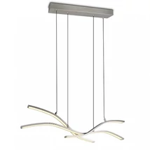 Pendul Trio SPIDER metal, acril, nichel, alb, LED, 46W, 2700-6500K, 5350Lm - 332810307