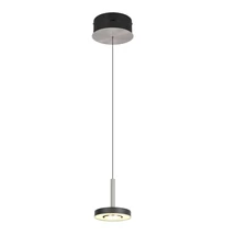 Pendul Trio GUANO metal, acril, nichel, alb, LED, 8W, 2300-3000-4000K, 850Lm - 334410107