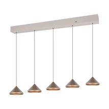 Pendul Trio LAGUNA metal, maro, LED, 25W, 2300-3000-4000K, 2500Lm - 336210565