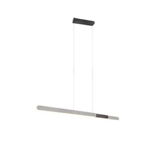 Pendul Trio HELIOS metal, negru, gri, LED, 2700K-6500K, 48W, 5800lm - 343310305