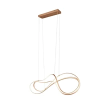 Pendul Trio NALA metal, auriu, LED, 2300K-3000K-4000K, 57W, 6800lm - 344310179