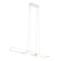 Pendul Trio FIATO, metal, alb, LED, 37W, 4300lm, 2700K-6500K - Trio-347710431