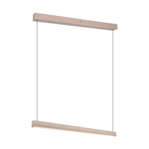 Pendul Trio WALLACE metal, acril, bej,  alb, LED, 29W, 2300-3000-4000K, 3500Lm - 347910143