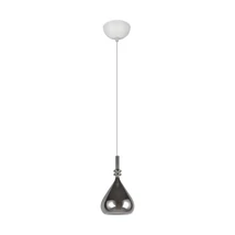 Pendul Trio ALDEA metal, sticla, alb, crom, E14 - 349400157