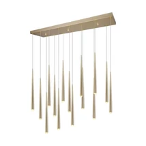 Pendul Trio CALA  metal, auriu, LED, 57W, 6750lm, 2300K-3000K-4000K - Trio-354811579