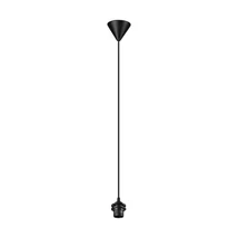 Pendul Trio SALA plastic, negru, E27 - 359100102